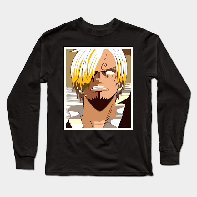 Sanji Long Sleeve T-Shirt by BarnawiMT